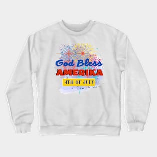 4th of July Crewneck Sweatshirt